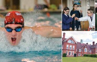 imágenes del internado de Suffolk donde se desarrolla el programa junior de Inglés y punto