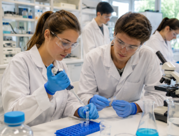 Estudiantes de FP en un centro de Further Education en Irlanda